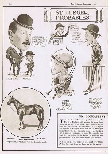 Horse racing caricatures - horse,