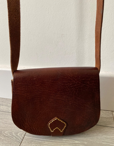 Handmade moroccan dark - handmade, brown