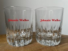 x2 Johnnie Walker Whisky Glass