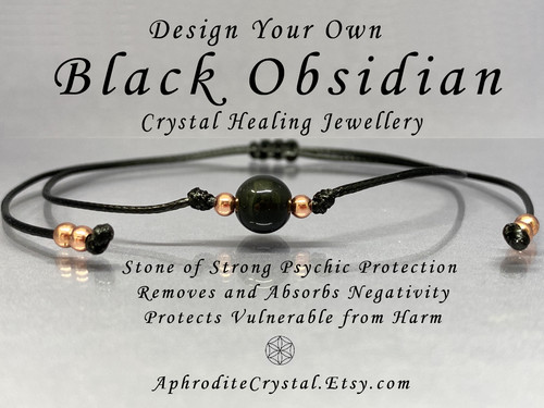 Black obsidian healing - black,