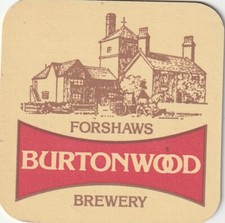 BEER MAT - BURTONWOOD BREWERY