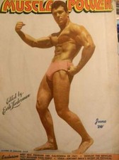 MAY 1947 MUSCLE POWER WEIGHLIFTING MAGAZINE JACK LALANNE COVER  !!