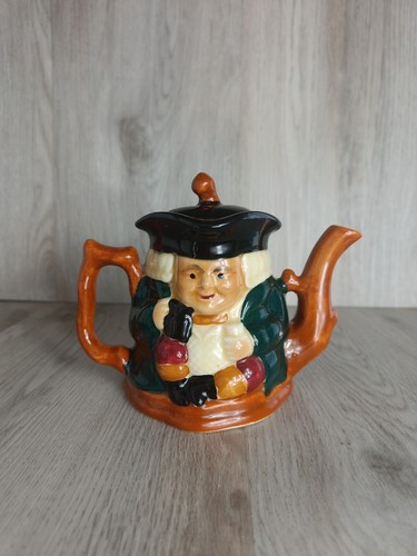Crown devon small toby - devon, teapot