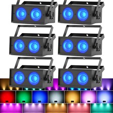 4in1 RGBW 150W LED COB Par Can Spotlight DMX Stage DJ Disco Party Show Light