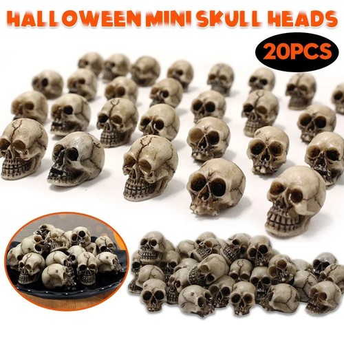 20pcs mini skulls - mini,
