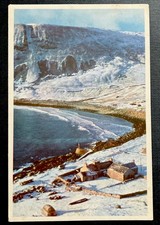 ST KILDA UNDER SNOW. Vintage