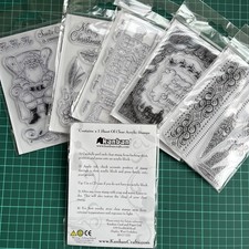 BUNDLE 5x KANBAN Clear Stamp