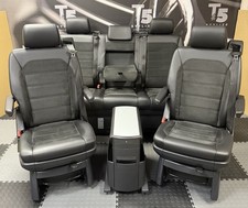 VW T5 T6 Transporter Caravelle Full Set Swivel Seats,Triple & Double Rails Table