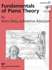 Fundamentals Of Piano Theory Prepatory Level Keith Snell_Martha A