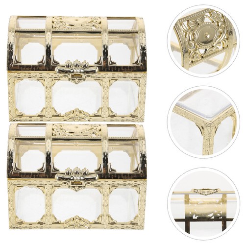Pcs plastic treasure chest - treasure,