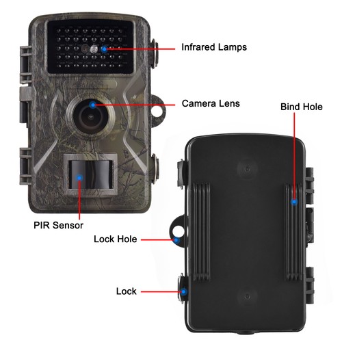 1080p trail camera 16mp - 1080p,