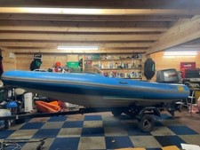 Rib Boat Flatacraft Force 4 GT with Suzuki 55 outboard big price reduction