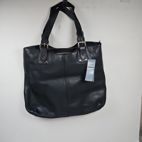 Black leather bag - s,