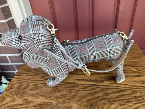 Fuzzy nation plaid dachshund - plaid,