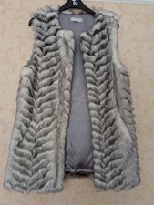 RED HERRING Faux Fur Gilet -