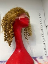 Curly strawberry blonde wig - CG B98