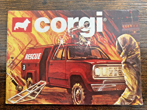 Corgi toys catalogue original - toys,