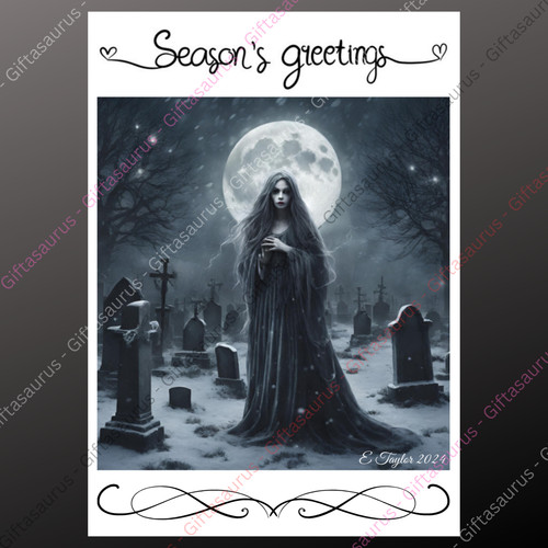 Personalised christmas card - personalised,