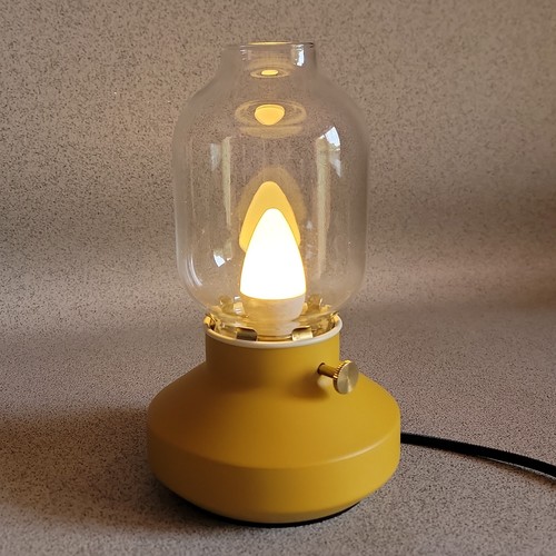 Ikea tarnaby orange table lamp - tarnaby,