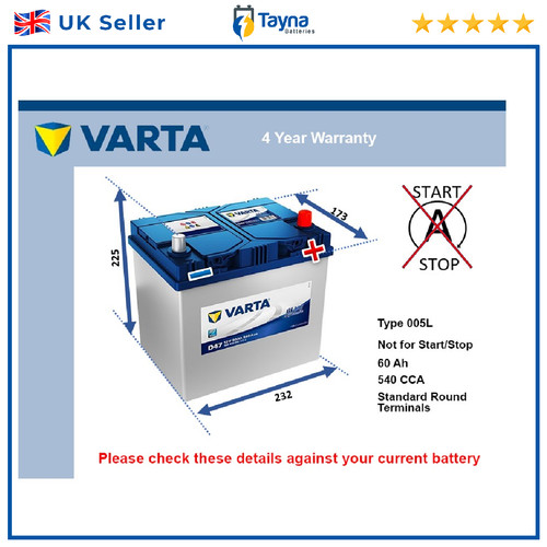 Battery fits honda civic - battery, 1.8