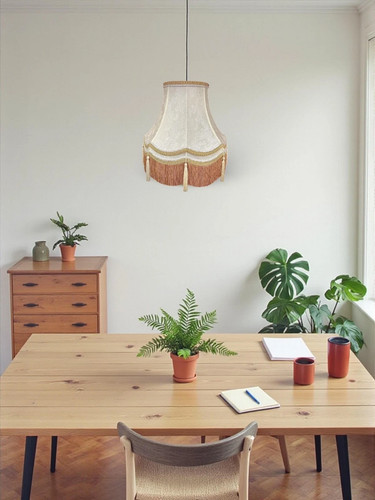 Ivory cream paisley - , table