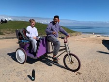 Pedicab Rickshaw – 3/4 Passenger, 6-Speed, Hydraulic Brakes, Built-In Storage