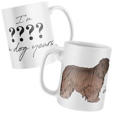 Komondor Birthday Mug Personalised Dog Years Him or Her Gifts For Owner Home ...
