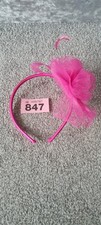 Ladies Pink Fascinator