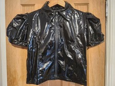 NEW PVC Blouse Shirt Top
