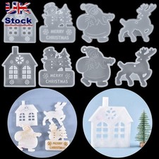 Making Tools Xmas Ornament Crystal Resin Mold Silicone Mould Epoxy Resin Molds