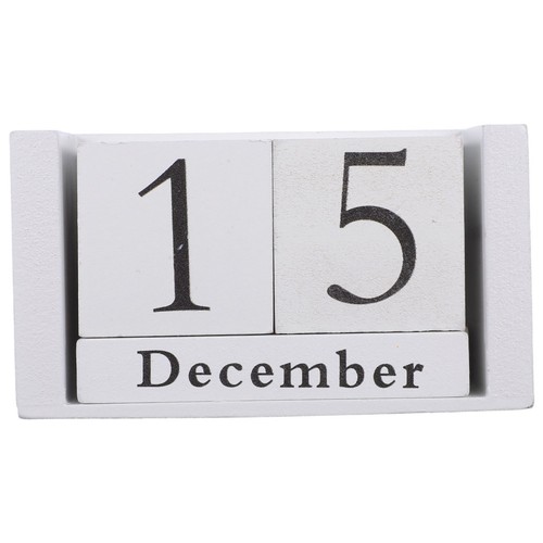 Vintage wooden perpetual - wooden,
