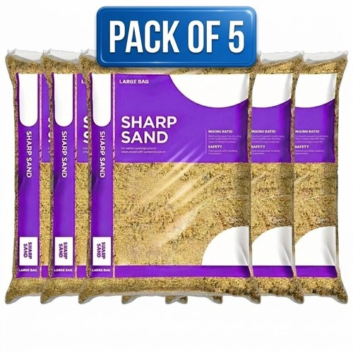 Sharp sand bulk bag 125kg - sharp,