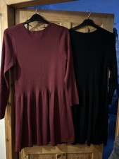 2 x Jumper Dress Skater Style