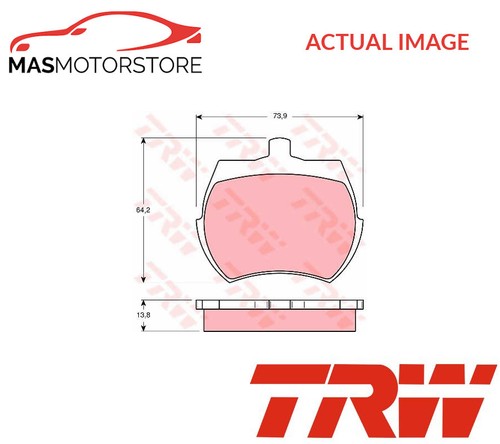 Brake pads set braking pad - brake,