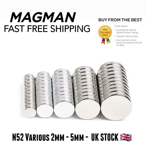 N52 neodymium disc fasteners - fasteners,