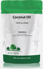 Coconut Oil 1000mg Softgels