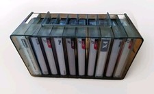 10x CASSETTE TAPE EMPTY CLEAR