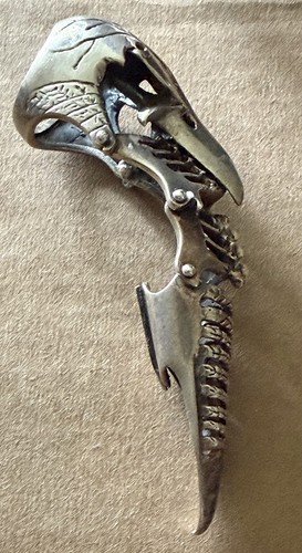 Large gothic sterling - sterling, silver