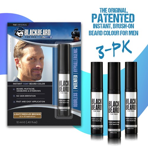 Blackbeard for men instant - blackbeard,