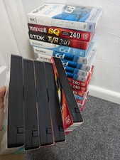 20 x 4 hour long (240 mins ) VHS Video Tapes with Recordings 