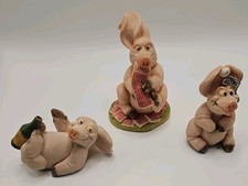 3 PIGGIN' PIG ORNAMENTS DAVID