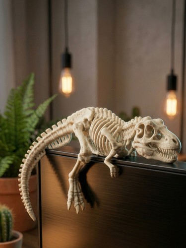 Rex skeleton shelf sitter - t-rex,