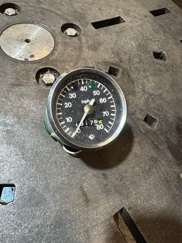 Etz speedometer - mz, (yellow150)