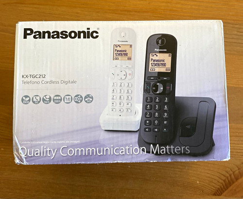 Panasonic tgc212 dect - panasonic,