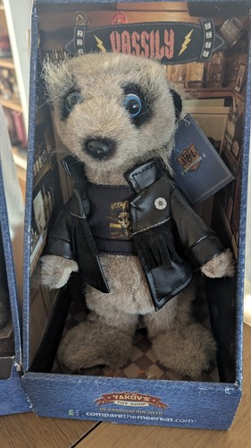Meerkat soft toy - meerkat,