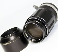 AUTO MIRANDA 135mm f3.5 Prime Manual Camera Lens for SENSOREX / AUTOMEX Cameras