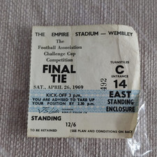 Ticket stub cup final - stub-,