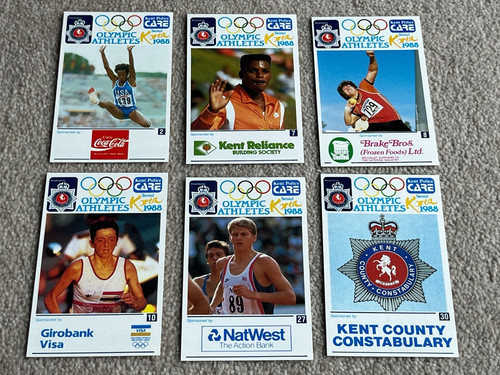 Kent police 1988 olympic - police,