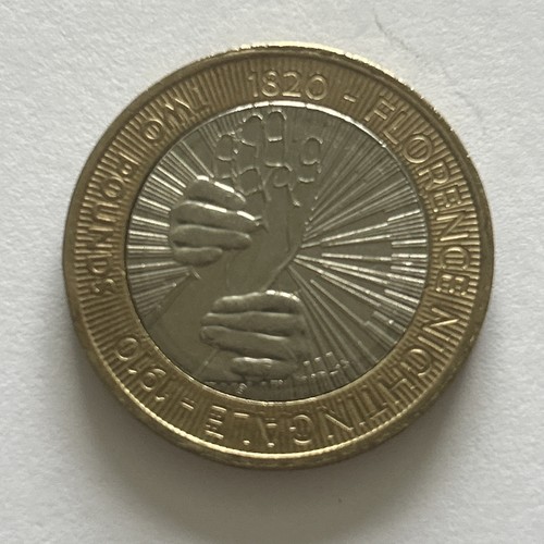 Coin celebrating florence - coin,