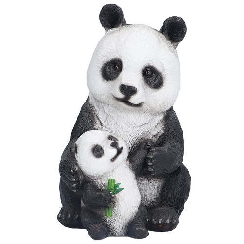 Panda garden statue - statue, agile